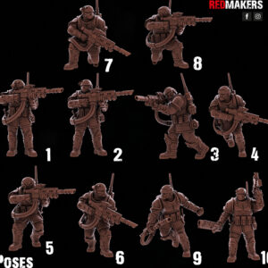 Redmakers Shock Troops - Elite Squad of the Imperial Force