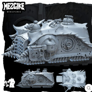 Sea raider heavy dredge tank