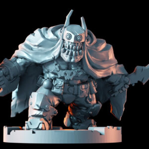 Orc Boss Bruise Pain 3D printed sci-fi miniature