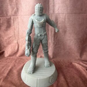 Dead Space Isaac Clarke 3D Printed Statue (1/6th Scale)