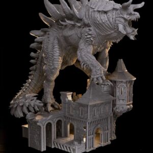 Thessarak Destroyer of Worlds 75mm resin miniature